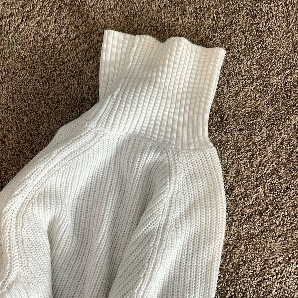 Small White Sweater
